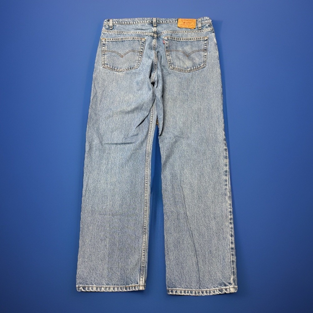 Vintage 90s Levis 505 Jeans Mens FITS 38x32 Denim Regular Straight '98
